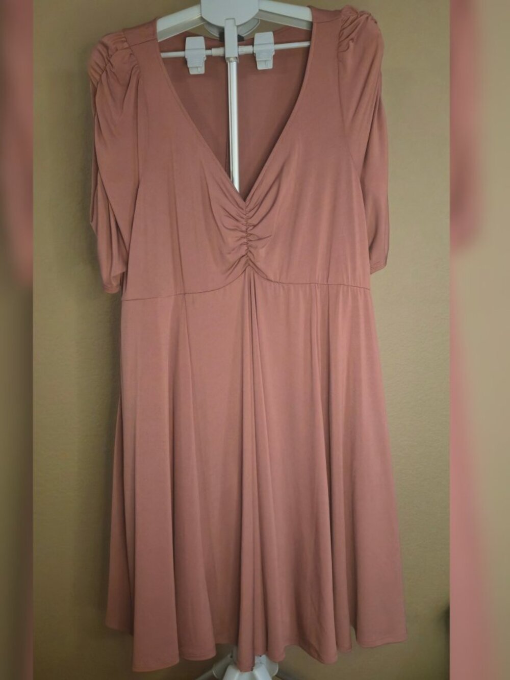 Plus Size - Torrid - Studio Knit Cinch Skater Dresss 3X - 22/24W - NWT